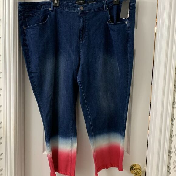 Susan Graver size 28WP Crop Jeans.  NWT - Picture 2 of 10